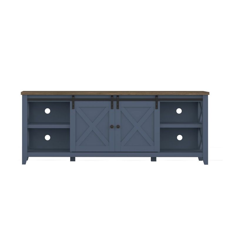 TV Stand For TVs Up To 65", Modern Farmhouse Wood Entertainment Center, Media Console Table With Storage Cabinet & Adjustable Shelves, Buffet Sideboard For Dining Room,_voghion.com