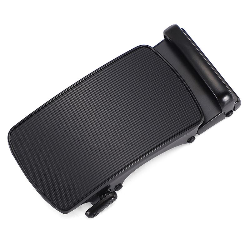 Cintura da uomo in pelle di mucca di alta qualità - Fibbia automatica in lega di zinco (design alla moda e durevole)_voghion.com