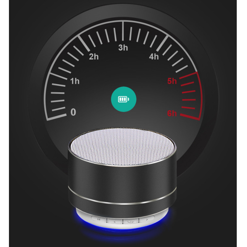 A10 wireless speaker, small steel cannon, subwoofer, portable mini gift card, Bluetooth speaker_voghion.com