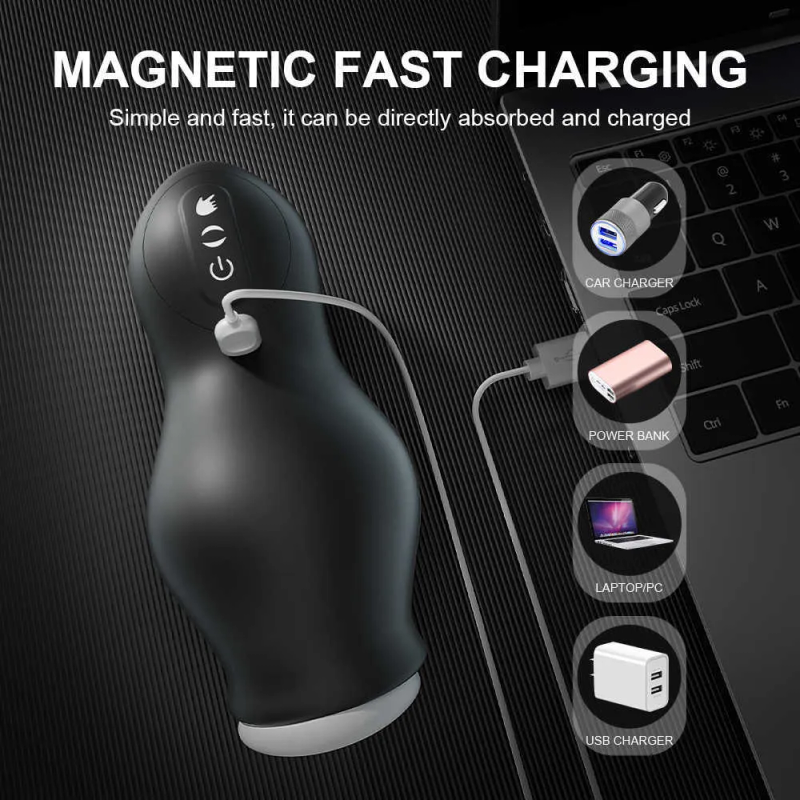 Massagegerät Automatischer Masturbator für Erwachsene Männer Tasse Eichelmassagegerät Vibration Stroker Blowjob Pennis Delay_voghion.com