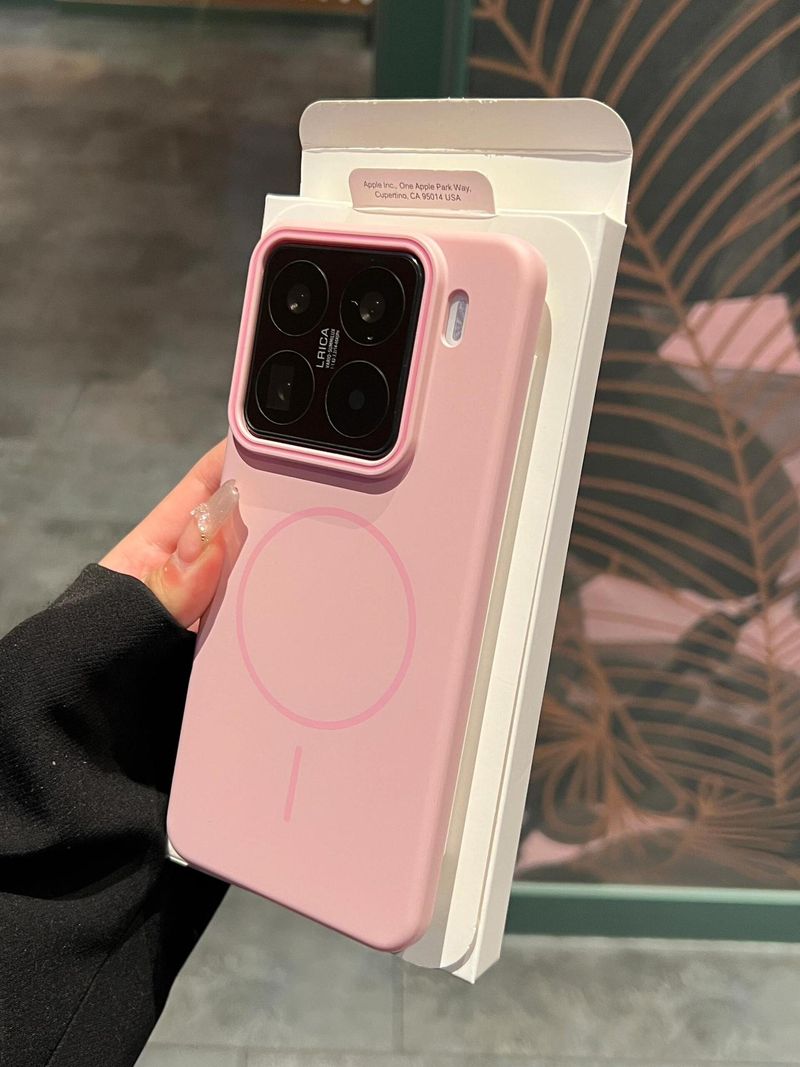 Compatible With 15 Pro Magnetic Skin-like Matte Xiaomi 14 Ultra Macaron Simple Ultra-thin PC Phone Case_voghion.com