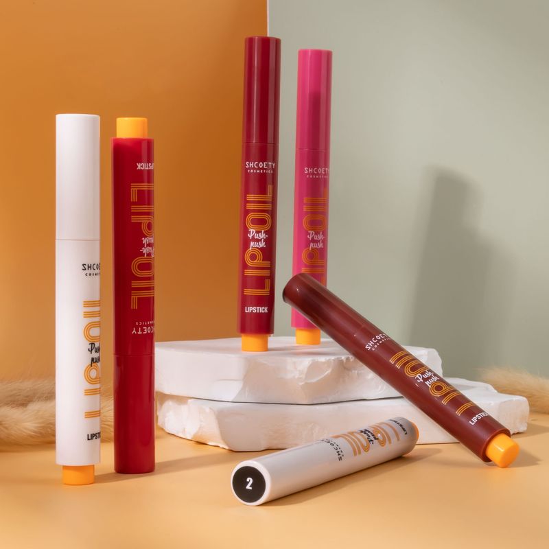 Rossetto Trucco Press Rossetto Set Acqua Solida Lucidalabbra Lucidalabbra Specchio Smalto Labbra Rossetto Rossetto_voghion.com