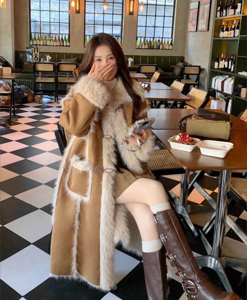 Cappotto invernale di pelliccia ecologica spessa e di lusso in pelliccia di volpe di alta qualità per donna_voghion.com