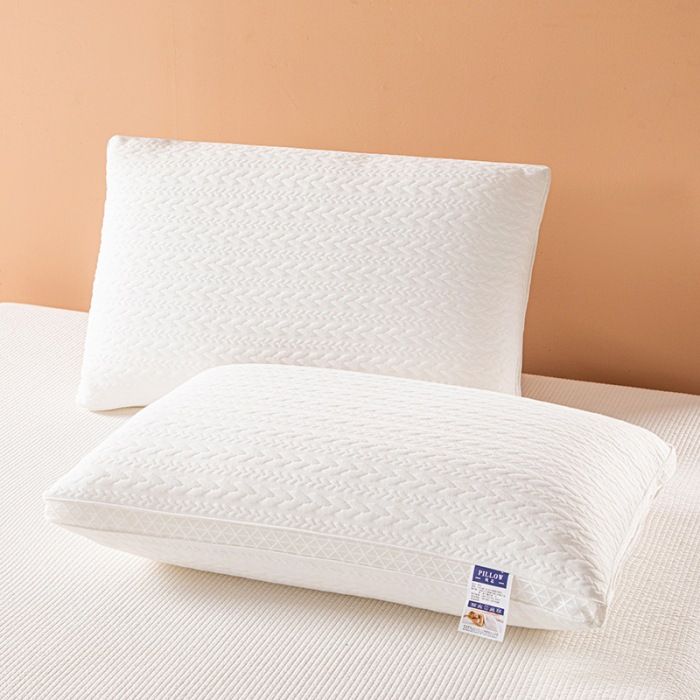 Cuscino cervicale tridimensionale per la salute, in tessuto lavorato a maglia, per uso domestico, per adulti, con nucleo ad alto rimbalzo, morbido e confortevole_voghion.com