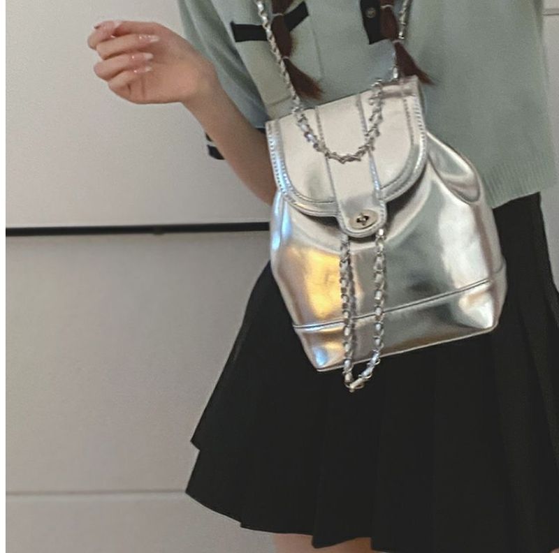 mini Incense Wind Chain Women, American Ins, Out Waterproof Backpack, Single_voghion.com