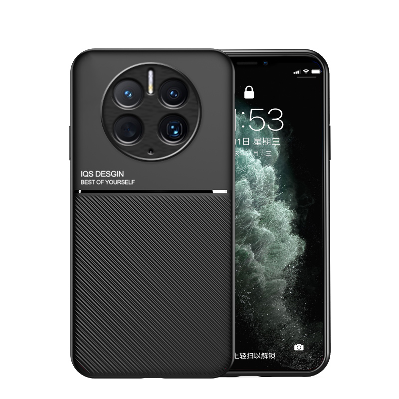 For Huawei Mate 50 Pro Case Car Magnetic Leather Cover Soft Frame Funda On For Mate 50 Pro Mate50 Pro Phone Cases Capa_voghion.com
