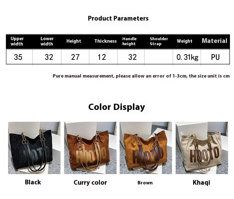 College Student Class Single Shoulder Canvas Women's Large Capacity 2024 New Autumn Commuter Tote Big Bag_voghion.com