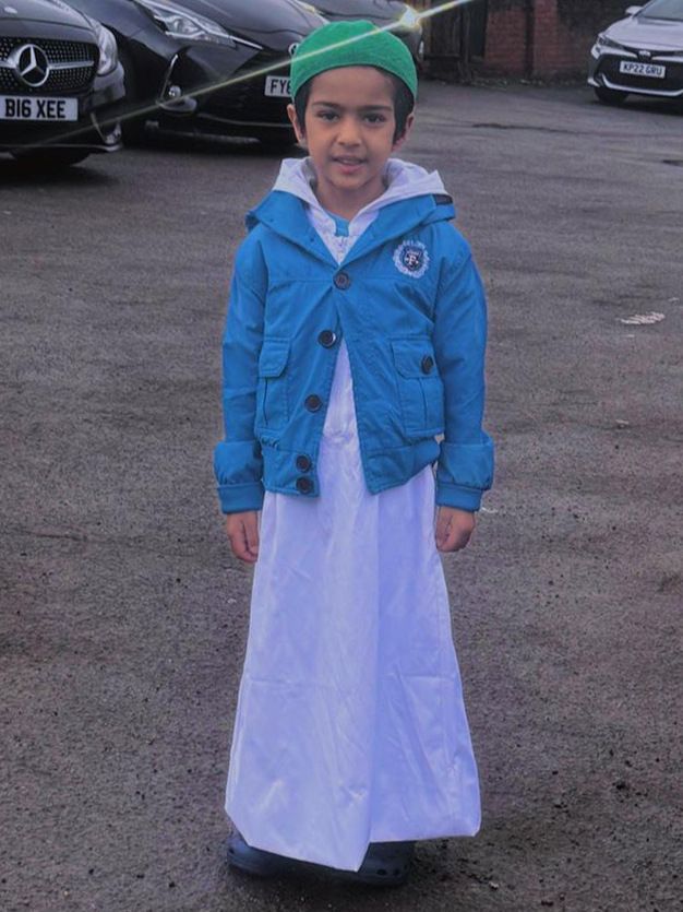 Mutter & Kinder Naher Osten Einfarbig Junge Mit Kapuze Zipper Hemd Robe Thobe_voghion.com