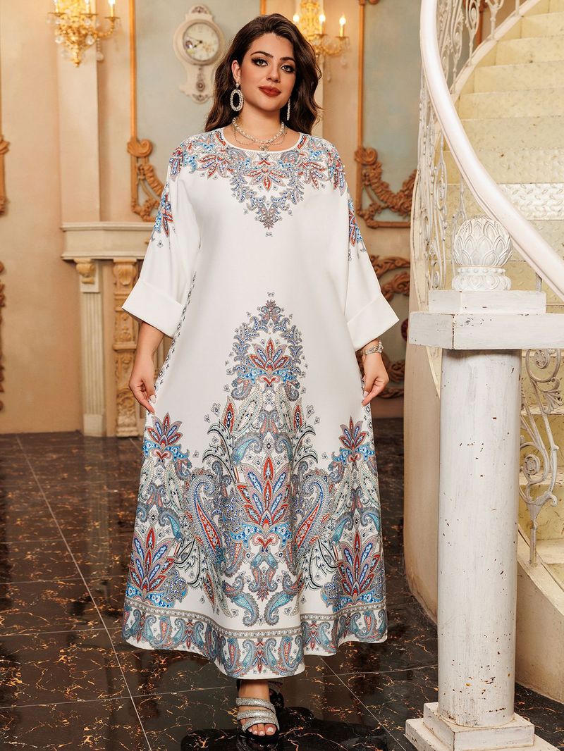 Muslimische Abaya Mit Seilstickerei, Damenrobe, Tradicionell, Modern, Wunderschön, Ramadan_voghion.com