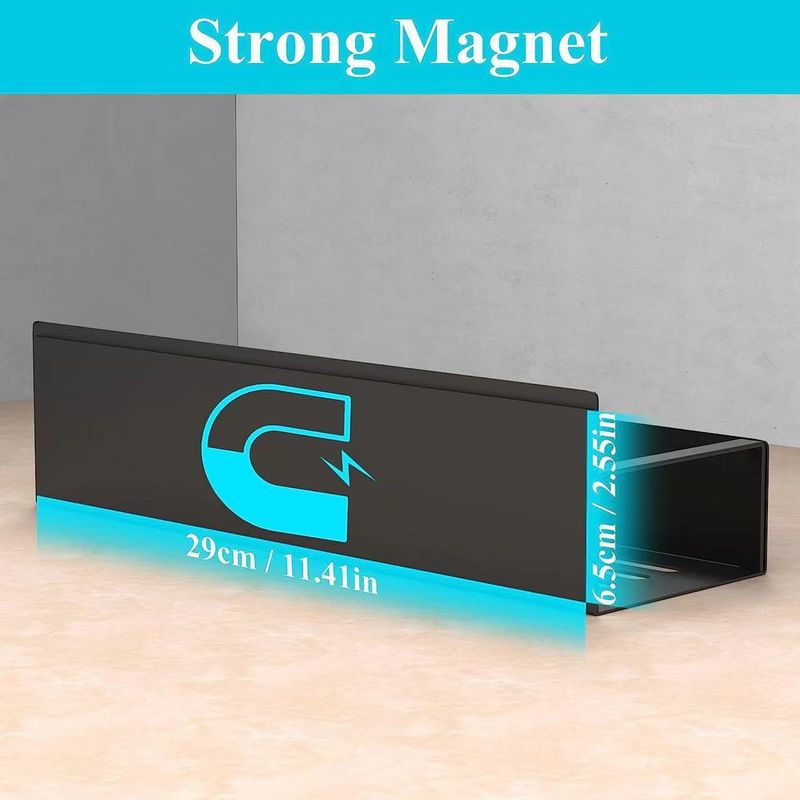 Support magnétique pour rangement d'ustensiles de cuisine, sans perçage, pour épices, réfrigérateur_voghion.com