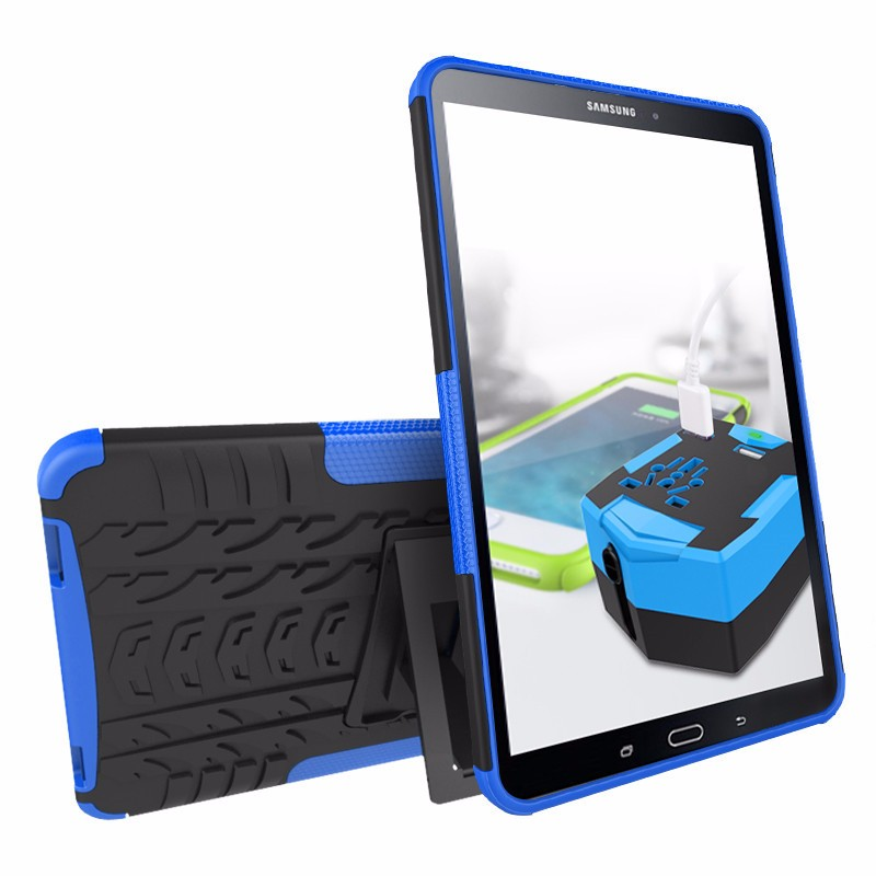 Für Samsung GALAXY Tab A A6 10,1 2016 fall T580 T585 T580N T585N 10,1 zoll Tablet TPU + PC Stoßfest Stand Abdeckung_voghion.com