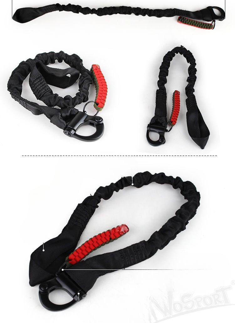 Outdoor Multifunctional Woven Lanyard Anti-Lost Safety CS Gear Quick Release Gun Rope Tactical Waist Seal_voghion.com