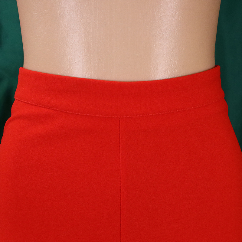 Women's fashion temperament Tongle casual large size wide leg pants_voghion.com