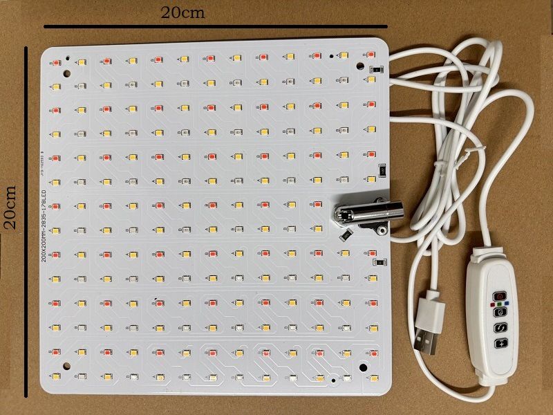 LED Plant Growth Lamp Lifting Full Spectrum Quantum Board Seedling Green Plant Aquarium Succulent Plant Fill Light Factory_voghion.com