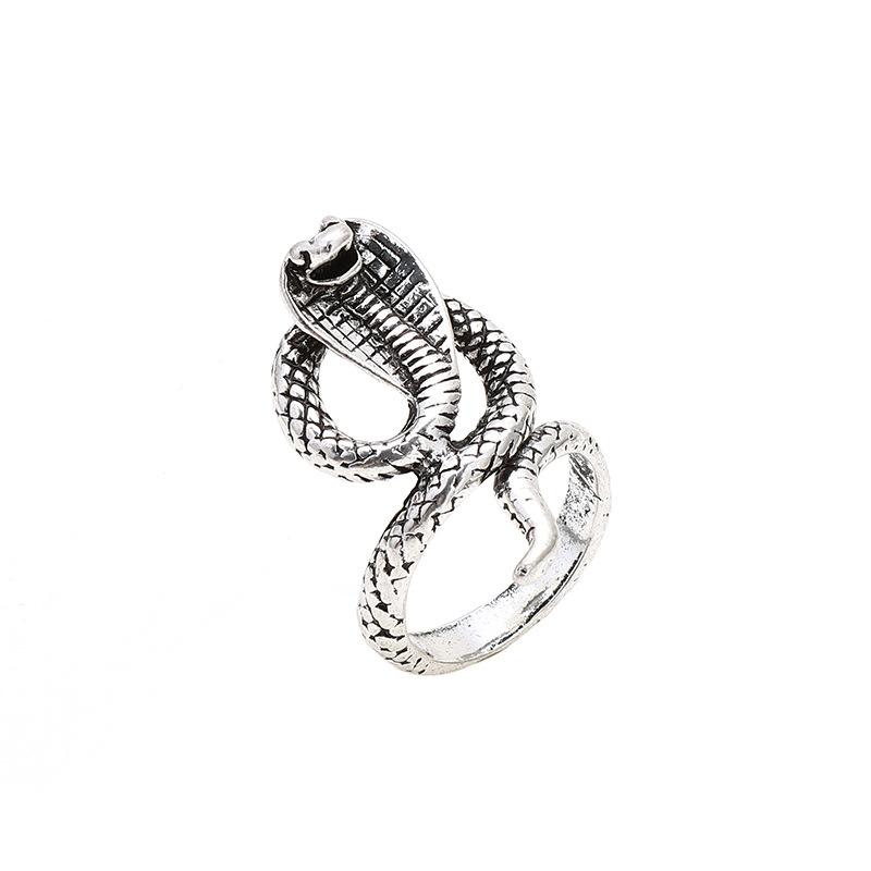 Decorative snake shaped for men's Instagram trendy niche design, internet celebrity high-end cool style open index_voghion.com