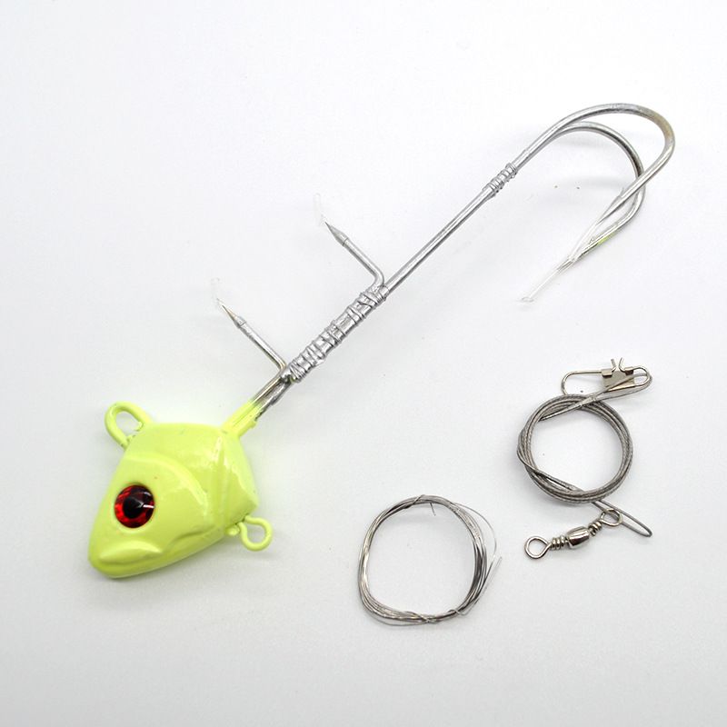Taiyu Far Throw Night Light Piombo Testa 15g-225g Pesca da riva con amo Tianya Pesca in barca con secondo ago_voghion.com
