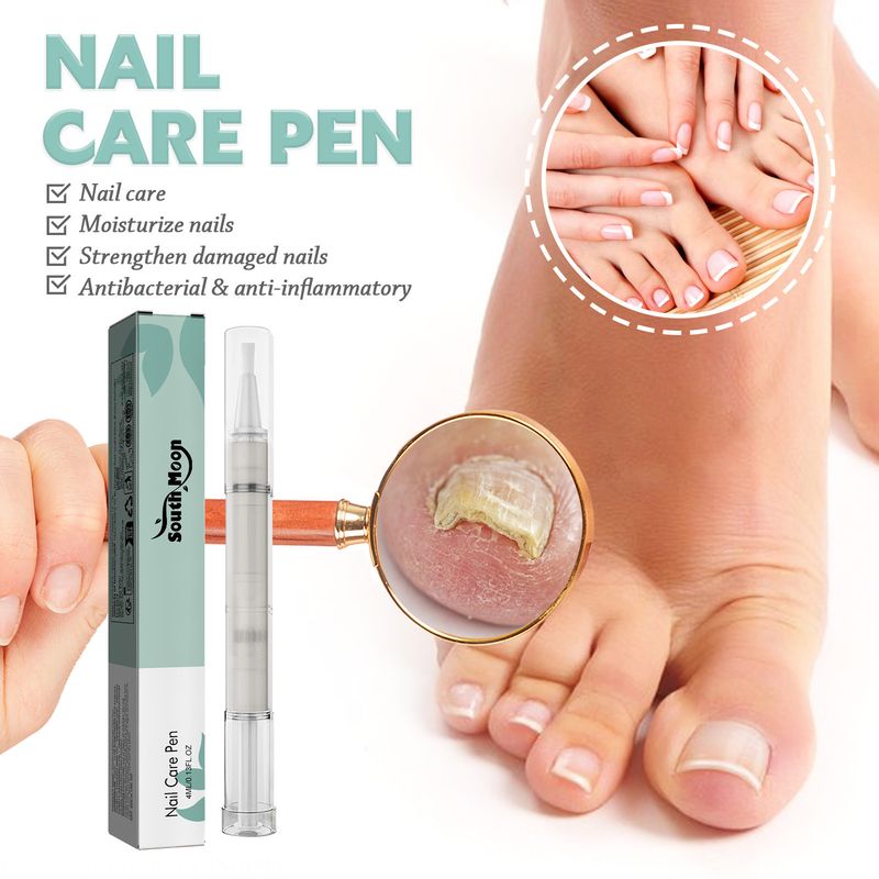 Penna per la cura delle unghie, detergente, illuminante e ispessente, per la cura delle onicomicosi_voghion.com