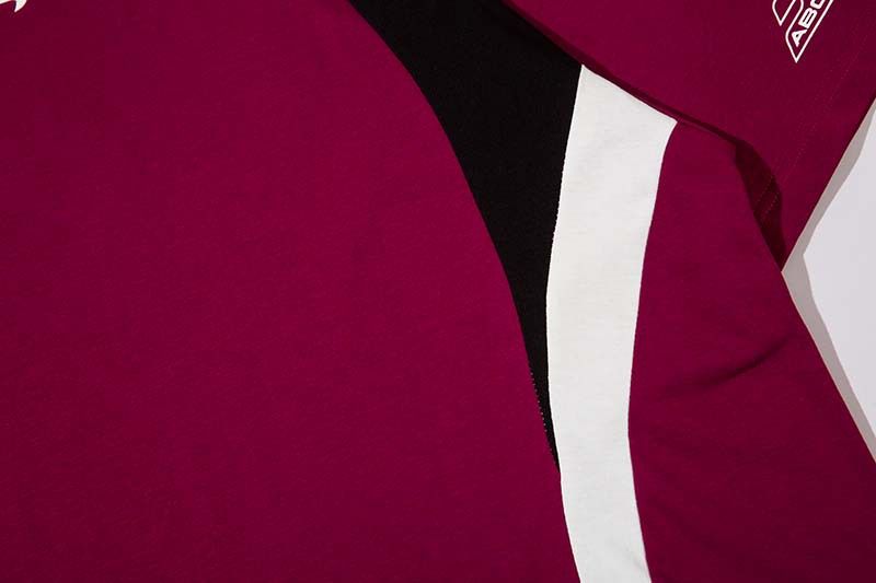 National Tide retro racing dress kontrastfarge bokstav talltrykk kortermet T-skjorte for menn og kvinner sommer gate løs kortermet skjorte_voghion.com