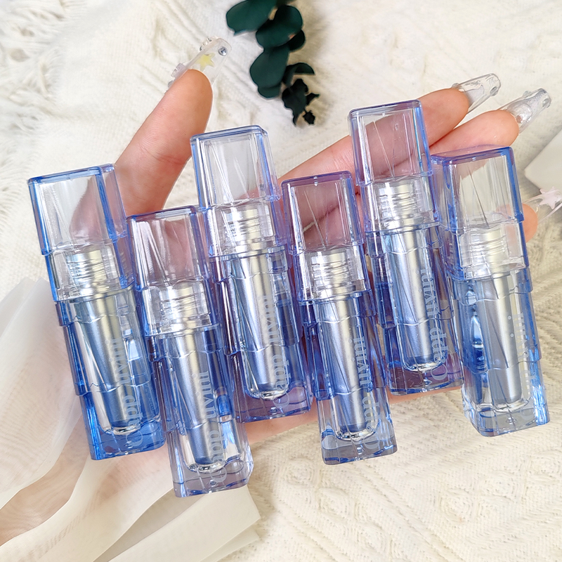 Rossetto a specchio Lucidalabbra lucido Rossetto liquido gelatinoso trasparente impermeabile e resistente Labbra cosmetiche Womon_voghion.com
