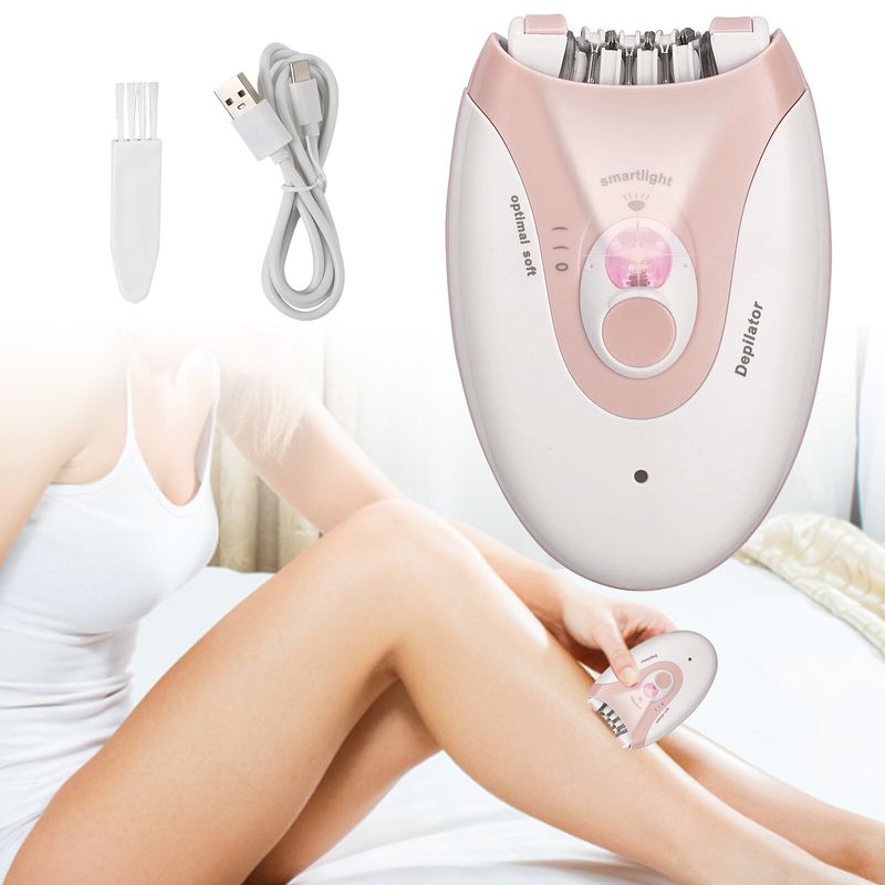 Epilierer für Frauen, kabellos, wiederaufladbar, für Körper und Gesicht, Haarentfernung, Rasierer, UK_voghion.com