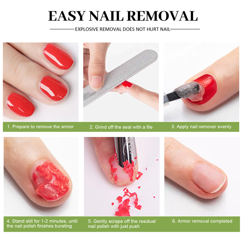 Eelhoe Burst schnell entfernen Nagellack Kleber Pflegeprodukte Magie Entferner schnelle Nagel_voghion.com