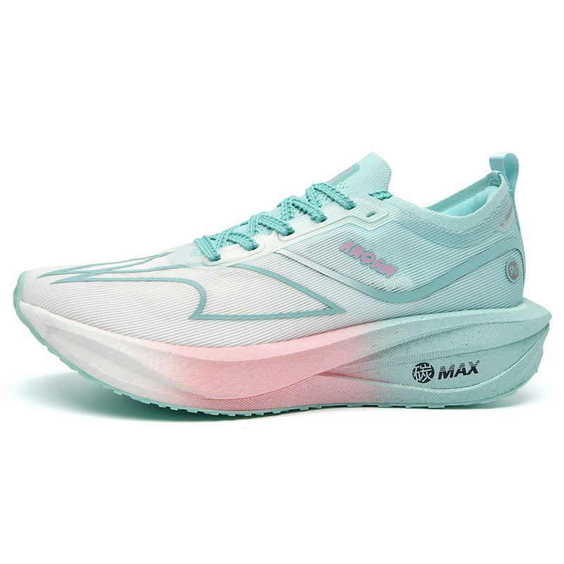 25ss Shoes Feidian PU Men's 6MAX Really Popular + Carbon Plate FD6MAX Mesh Breathable Blue And Pink Color Block +_voghion.com