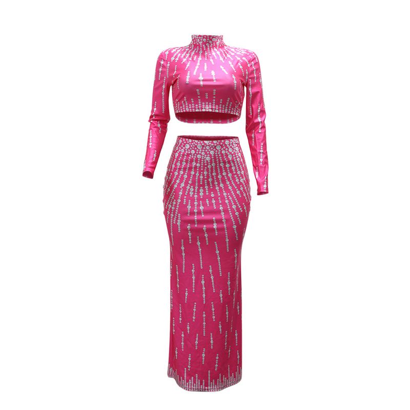 Trägerloses Crop-Top & Weite Hose Set - Elegantes Zweiteiler-Outfit für Damen_voghion.com