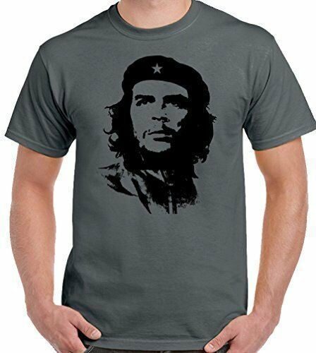Camiseta CHE GUEVARA con silueta de cara para hombre, camiseta Unisex icónica de la revolución Cuba_voghion.com