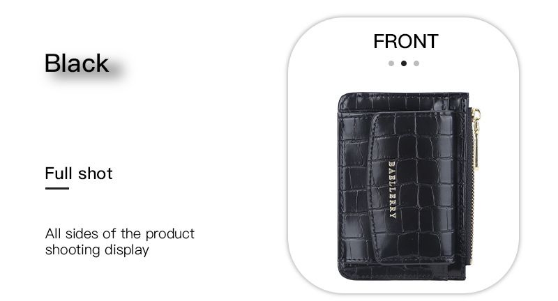 BAELLERRY neue geldbörse für frauen version krokodil muster multifunktionale münztüte modische kleine reißverschluss kartenhalter_voghion.com