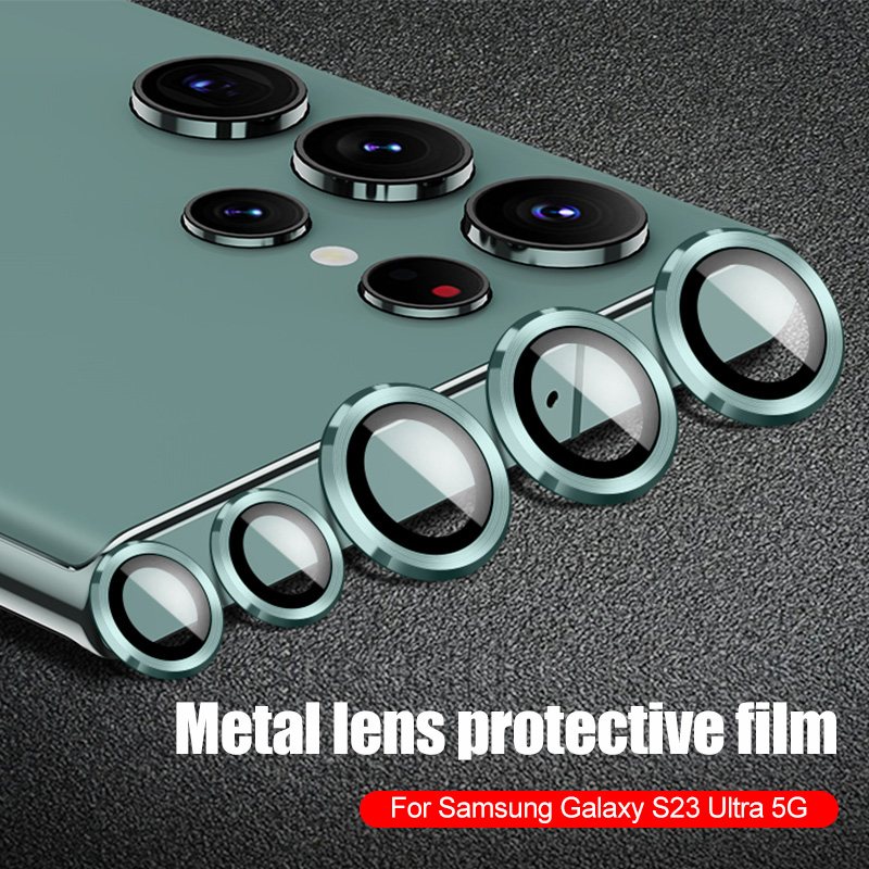 Für Samsung Galaxy S23 Ultra 5G Glitzer Diamant Objektivschutz Für Samsung S23 Ultra Plus S22 Ultra 5G Metalllinsenring_voghion.com