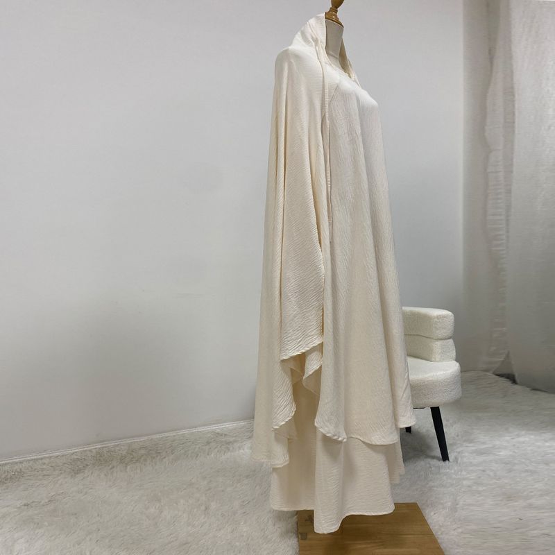 Abito lungo da donna con foulard grande, abito due pezzi e vestaglia_voghion.com