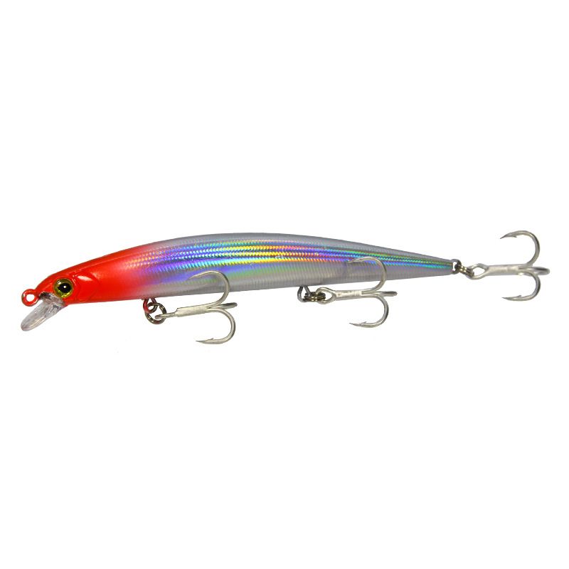 Új csali Minnow Bao Diao Jun 11.5cm/11g Távdobó Minnow Utánzó Műanyag Kemény Csali Horgászfelszerelés_voghion.com
