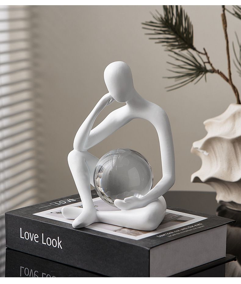 Wohnkultur Nordischer Stil Abstrakter Charakter Desktop Kleine Ornamente Einfache Kunst Home Wohnzimmer Veranda Dekoration Geburtstagsgeschenk_voghion.com