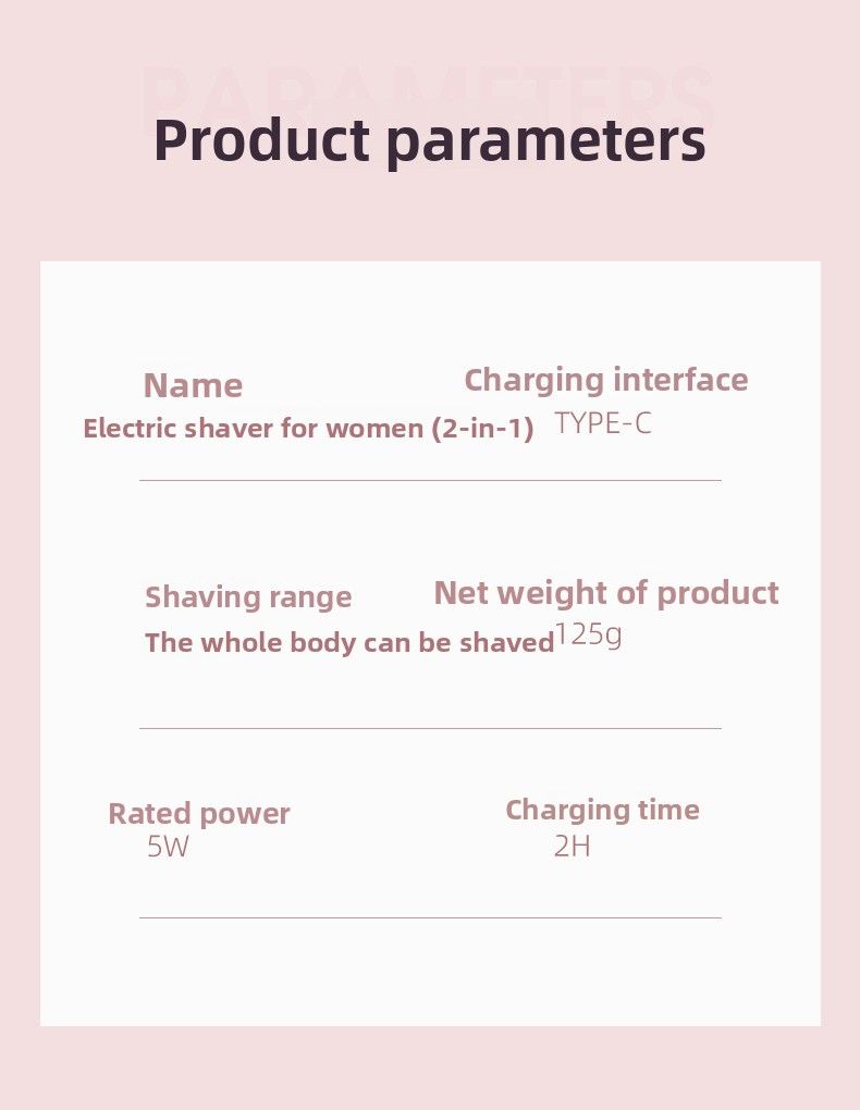 New Electric Women's Underarm Full Body Device Private Area Hair Removal Tool Men's Shaver_voghion.com