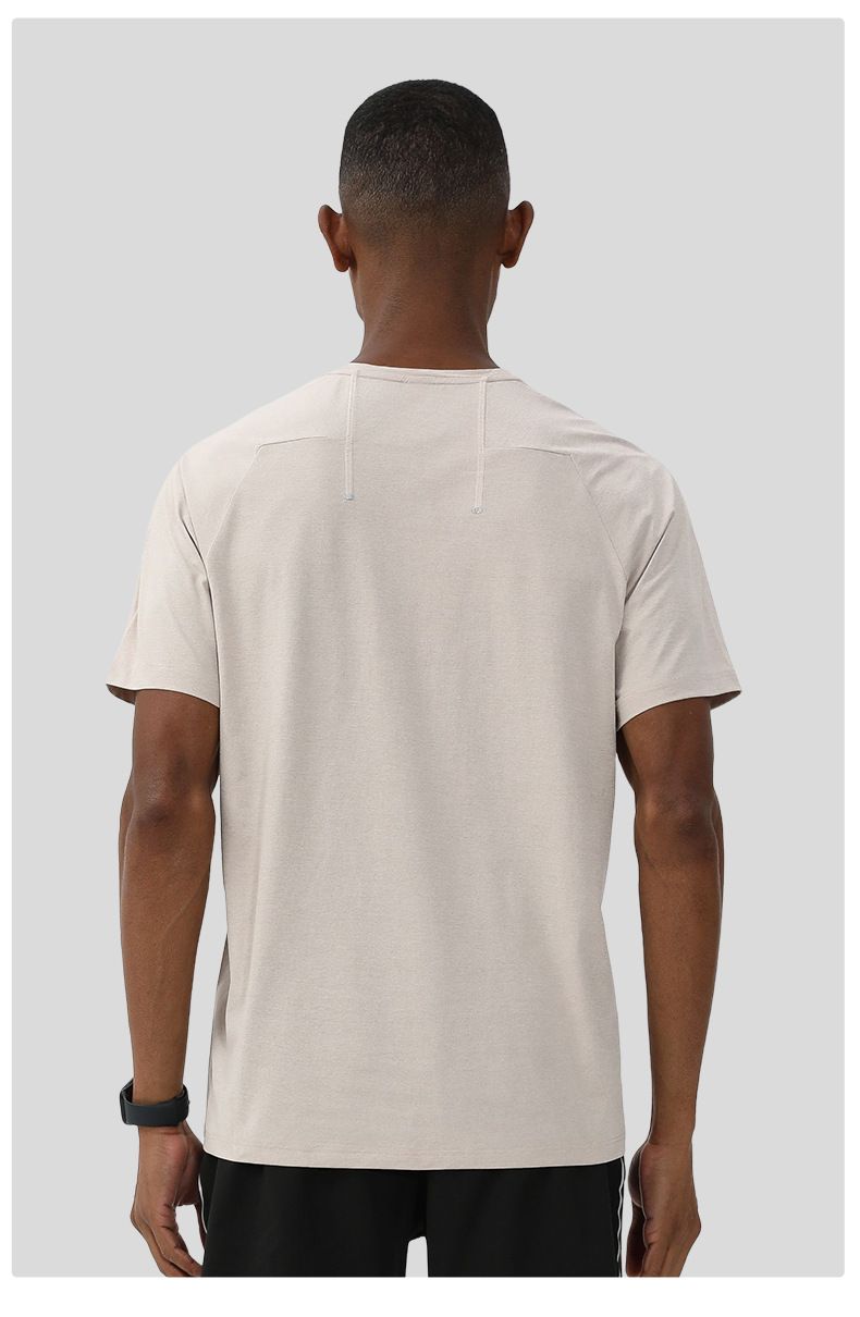 Spring And Summer European And American Quick-drying Men's Short-sleeved Breathable Sunscreen Sports Leisure Fitness Hiking Leisure Exercise T-shirt_voghion.com