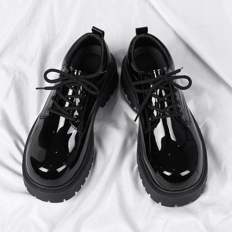 Adatto a tutte le stagioni, primavera, Wenzhou, scarpe da uomo in pelle formali, business, britanniche, derby, punta larga, casual, alla moda, lucide, di alta qualità._voghion.com