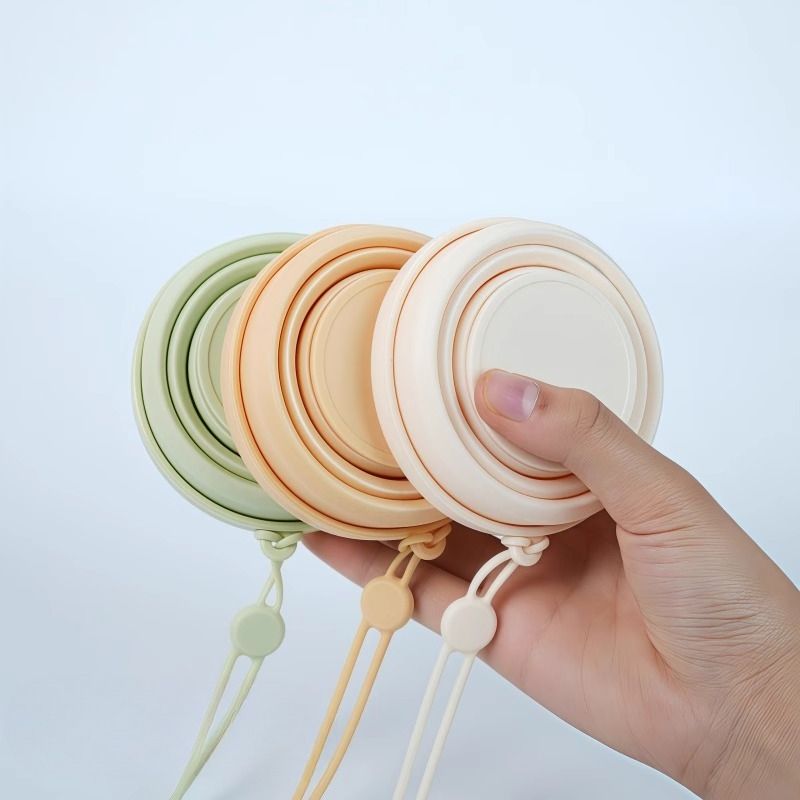 Tazza pieghevole per collutorio, Tazza pieghevole portatile per acqua, Tazza pieghevole per uso alimentare, Tazza pieghevole da viaggio, Tazza pieghevole per denti_voghion.com