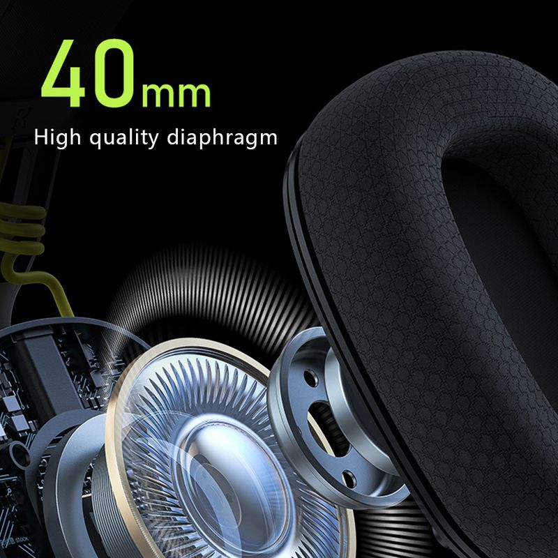 Wireless Gaming Headset 2.4GHz/BT 5.3/Wired Over Ear Headphones With Noise Canceling Microphone For PS4 PC Laptop_voghion.com
