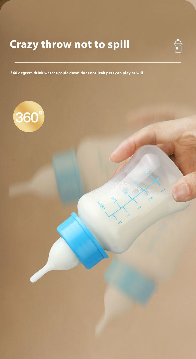 Cat bottle, pet kitten feeder, pacifier, dog, newborn kitten, special bottle products for cats_voghion.com