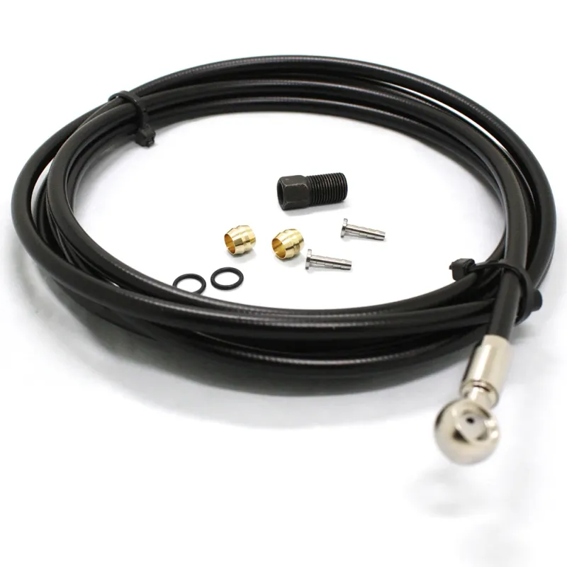 Fahrrad Ersatz Zubehör Für-Shimano BH90 System e Rohr 2m Brems Schlauch Kit Bike 2x Seag Ringe Banjo_voghion.com