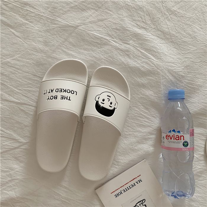 Thin Strip Ins Hong Kong Style Trendy Flats Slippers_voghion.com