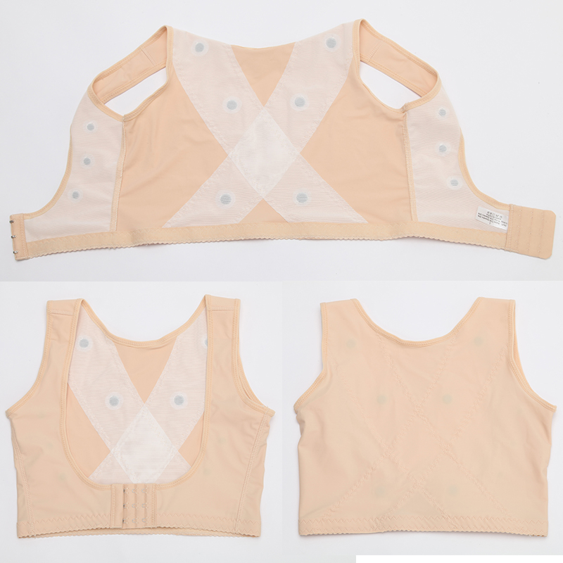 Erme Armkompresjon Kvinner Vekttap Overarm Slanking Shaper Holdningskorrigerer Topp Shapewear Post Surgic_voghion.com