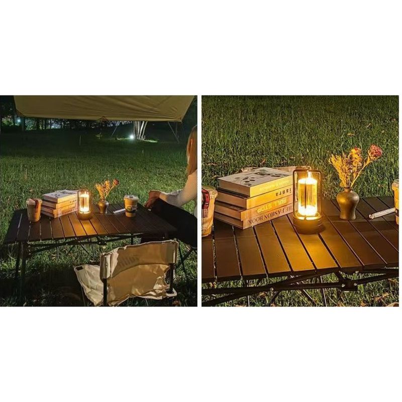 Outdoor Camping Lights, Bar, Dining Table, Desktop Atmosphere Bedroom Night Light, Bedside Charging Bar Table Lamp_voghion.com