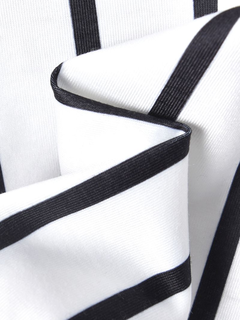 Børnetøj 2024 Forår og sommer Engelsk bogstavstribet print Kortærmet T-shirt og shorts Todelt sæt_voghion.com