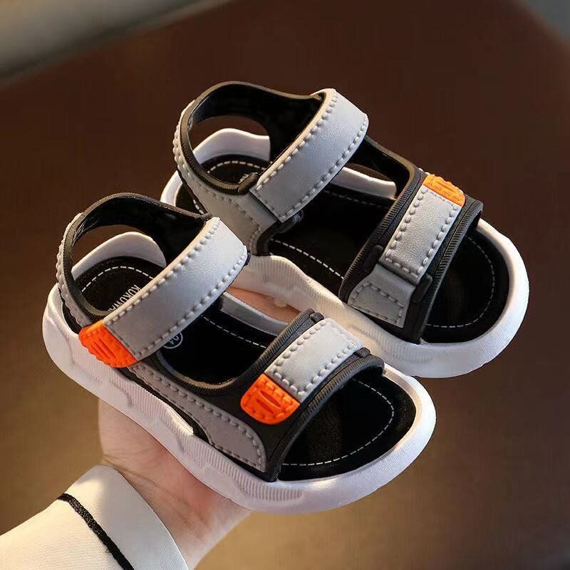 Scarpe JUSTSL Sandali per ragazzi Stile coreano Moda Trendy Boy Scarpe da spiaggia Sandali da spiaggia per bambini Bambino_voghion.com