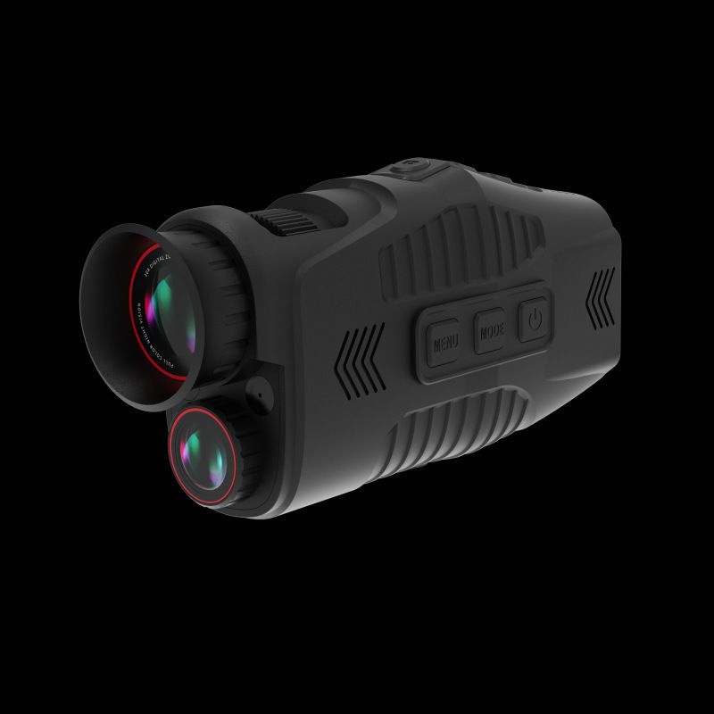 Day Dual-use Full Black Visible Photo And Video Lightweight Compact High-definition Monocular Infrared Low-light_voghion.com