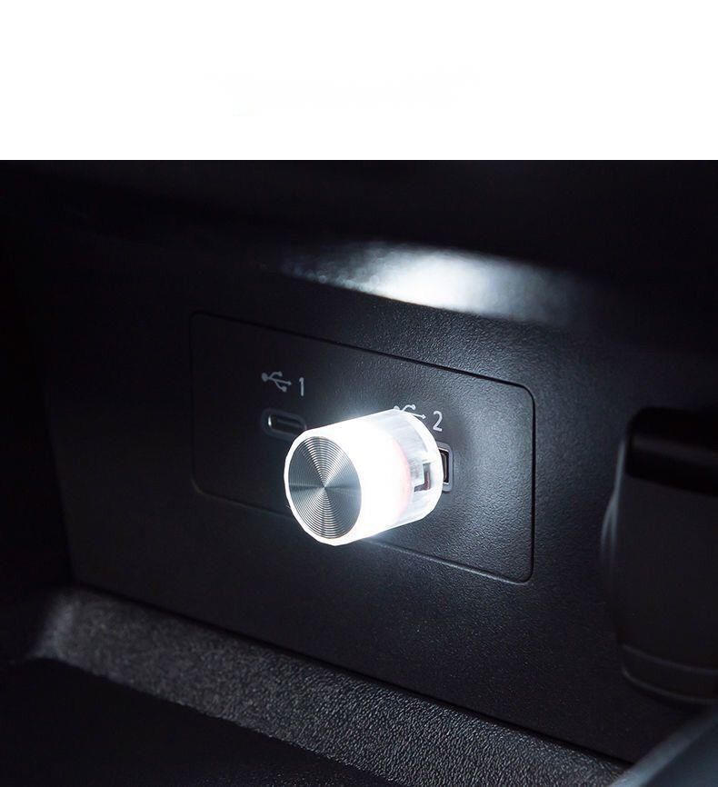 LED Atmosphere Mini Plug-in Night Home Car Colorful Ambient USB Small Light_voghion.com