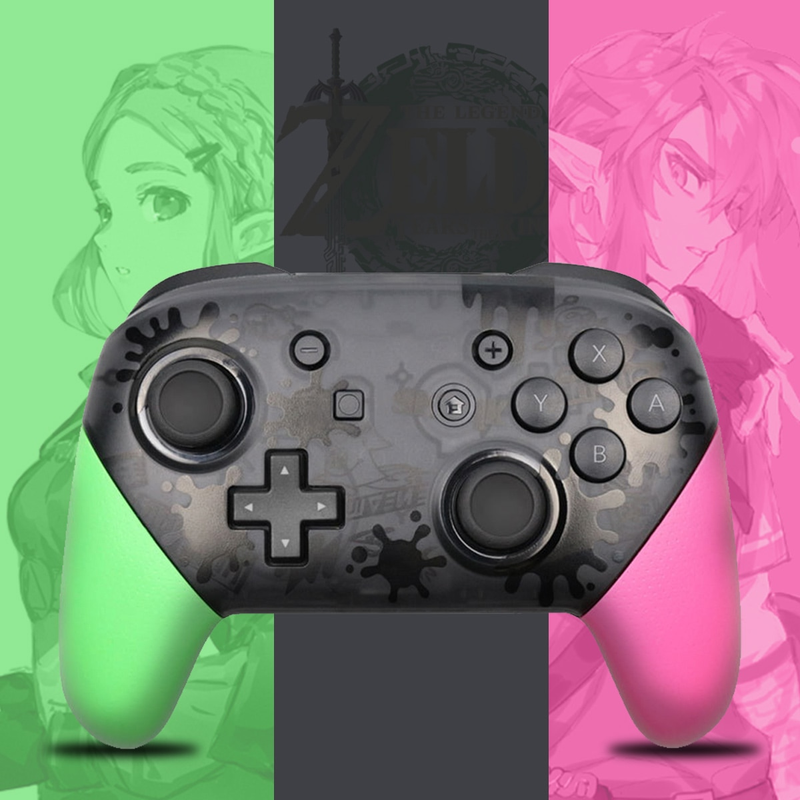 Nintendo Switchi kontrolleri juhtmevaba Bluetooth-mängupuldi Oled/Lite/Pro mängukonsooli jaoks 6-teljelise vibratsiooni ja NFC-ga äratusfunktsiooniga_voghion.com
