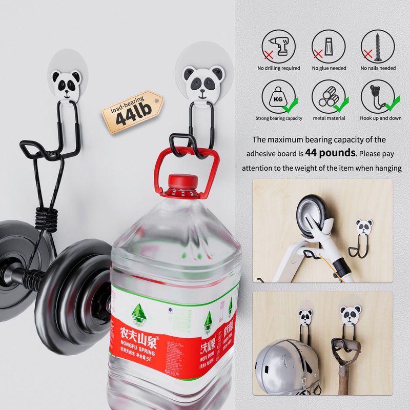 Garage Storage Hooks 10 Pieces, Heavy Steel Tools Utility J Wall Mount, Suitable For Bicycles, Chair Ladders And Garden Finishing_voghion.com