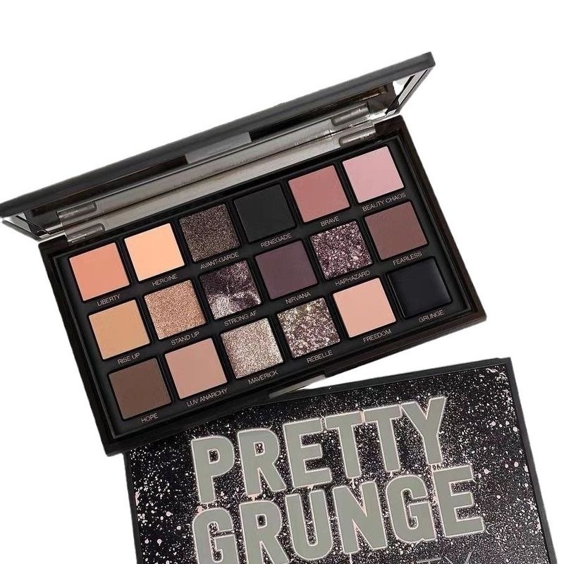 Nuovo prodotto 2024 Solo ombretto 18 colori Black Rose Palette Cool Pure Desire Style Milk Tea Super popolare impermeabile_voghion.com